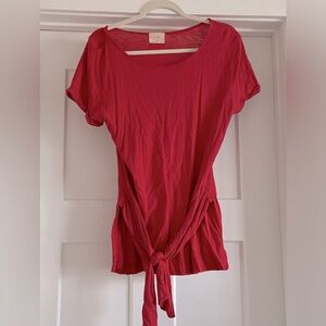 Belted shirt